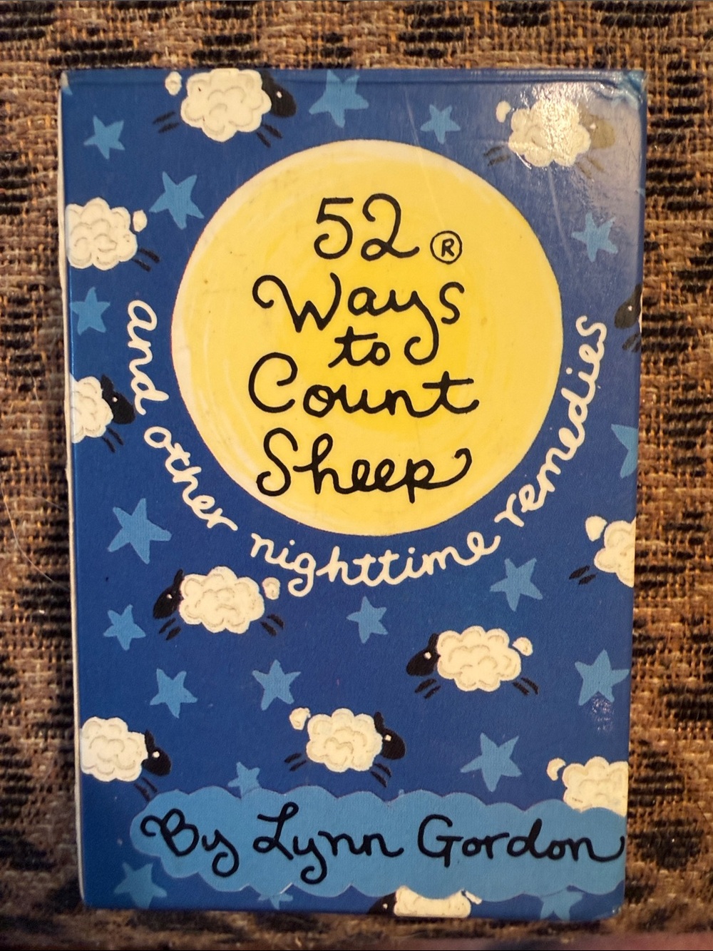 Chronicle Books Blue and Yellow Sleep-Themed Card Set